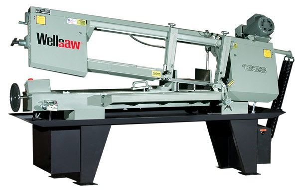 13" x 38" WELLSAW ... HORIZONTAL BANDSAW